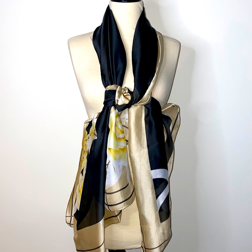 100% Silk scarf NWT